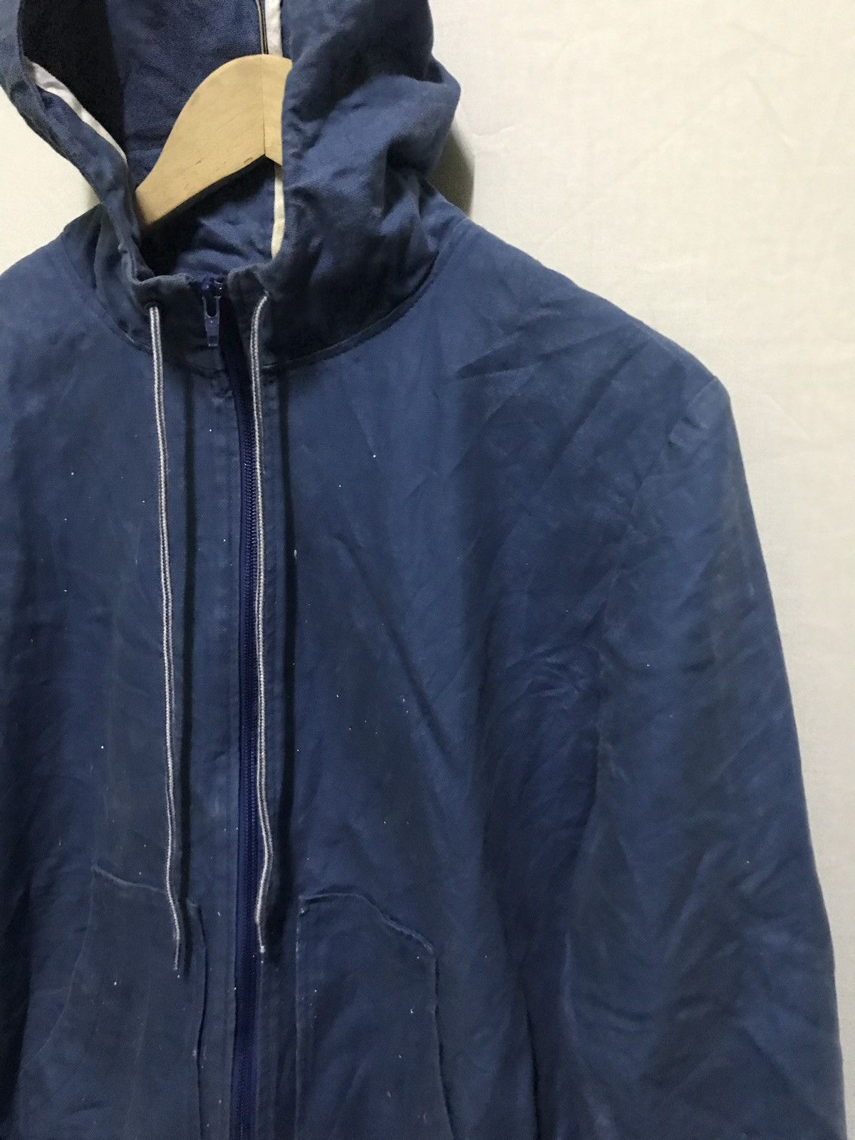 A.P.C. A.P.C Hoodie Sweater Paint Splash Zipper Hoodie Size US XS / EU 42 / 0 - 5 Thumbnail