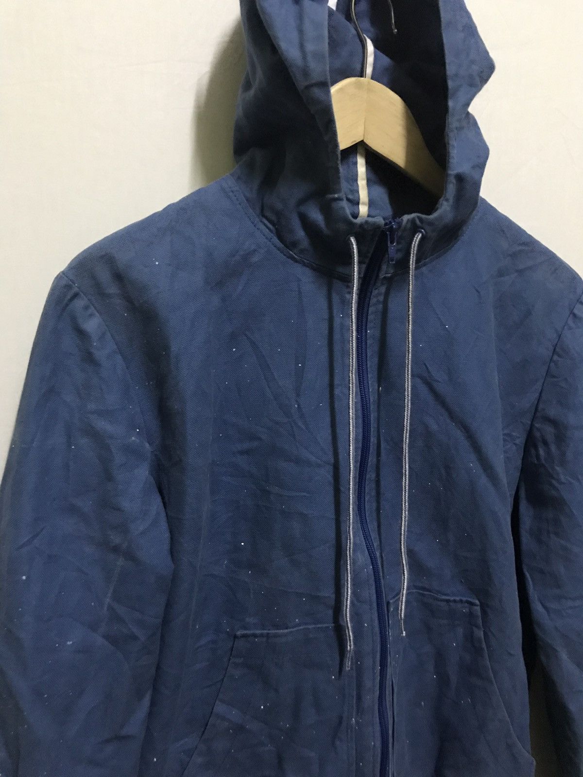 A.P.C. A.P.C Hoodie Sweater Paint Splash Zipper Hoodie Size US XS / EU 42 / 0 - 2 Thumbnail