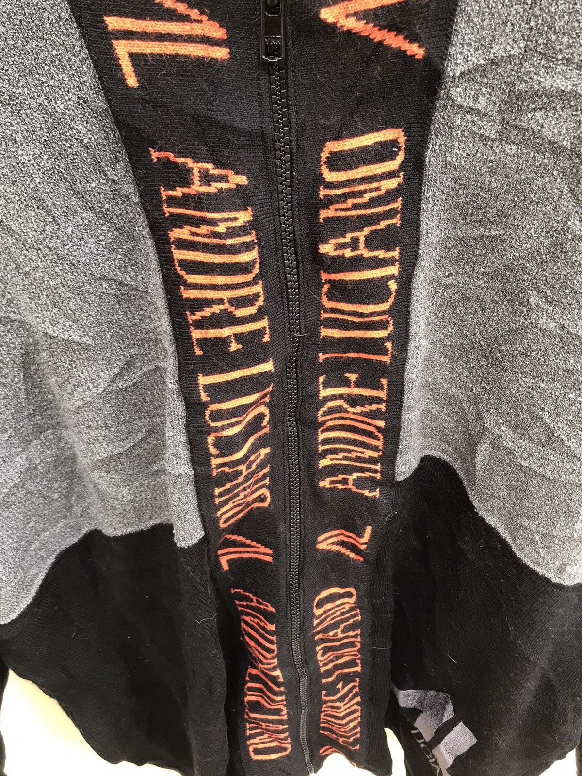 Designer × Japanese Brand RARE DESIGN Andre Luciano full Sidetape Hoodie Size US L / EU 52-54 / 3 - 4 Thumbnail