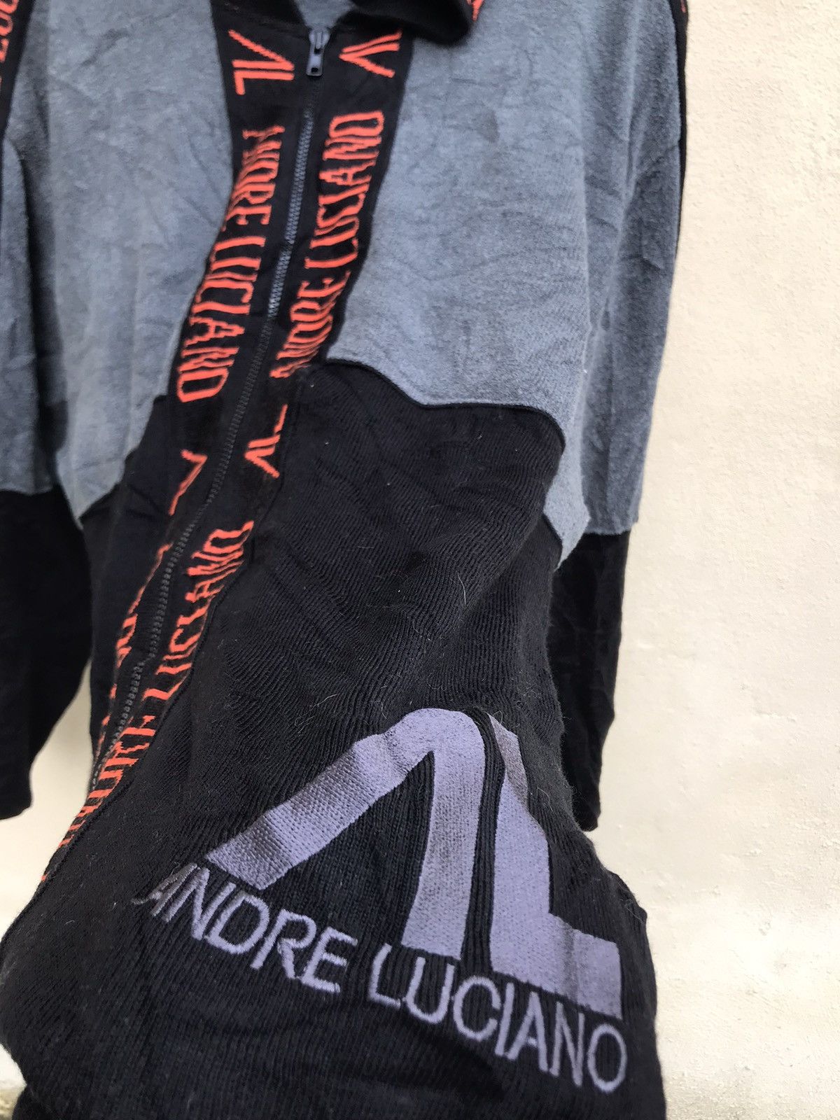 Designer × Japanese Brand RARE DESIGN Andre Luciano full Sidetape Hoodie Size US L / EU 52-54 / 3 - 3 Thumbnail