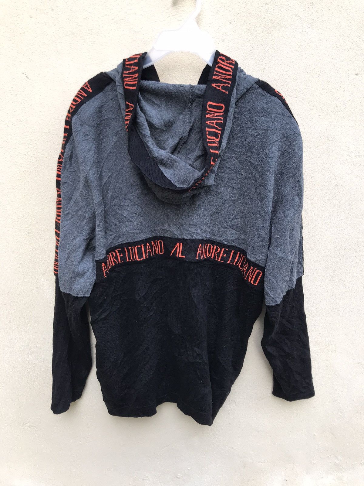 Designer × Japanese Brand RARE DESIGN Andre Luciano full Sidetape Hoodie Size US L / EU 52-54 / 3 - 2 Thumbnail