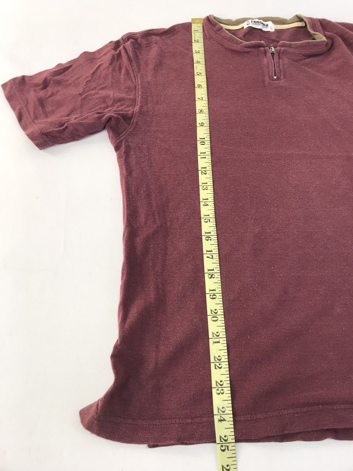 Renoma U.P Renoma Half Zip Design Tee T-shirt Inspired Designer Size US M / EU 48-50 / 2 - 9 Thumbnail
