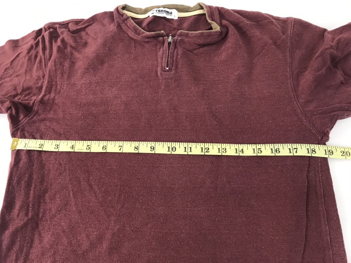 Renoma U.P Renoma Half Zip Design Tee T-shirt Inspired Designer Size US M / EU 48-50 / 2 - 8 Thumbnail