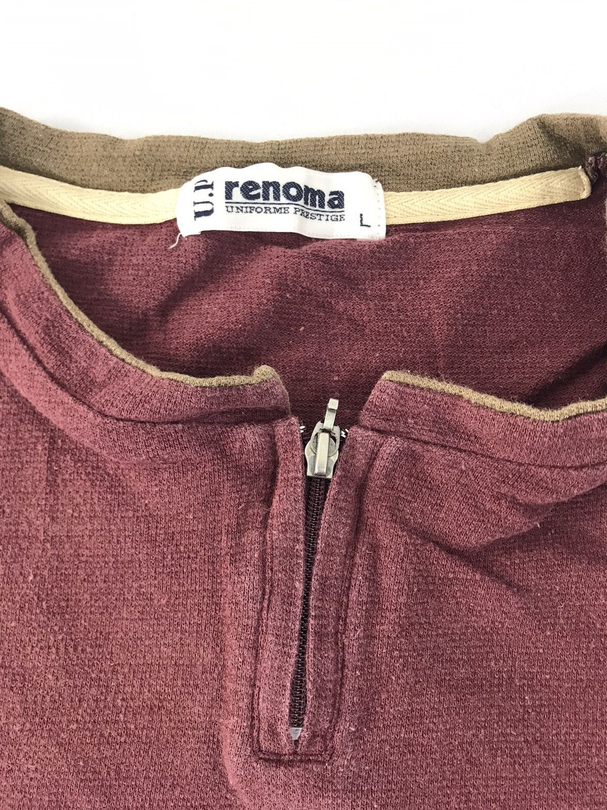 Renoma U.P Renoma Half Zip Design Tee T-shirt Inspired Designer Size US M / EU 48-50 / 2 - 4 Thumbnail