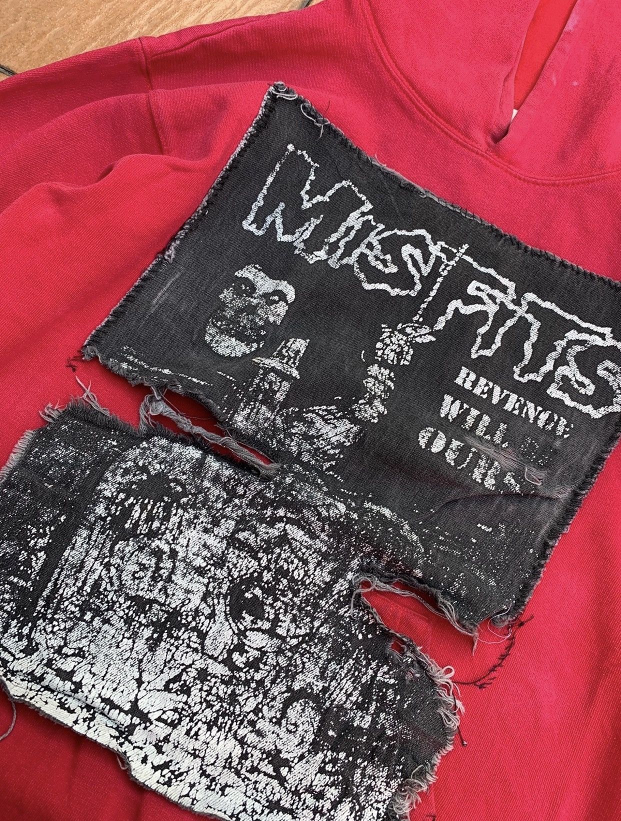 Misfits Misfits Punk Rock patchwork hoodie Size US S / EU 44-46 / 1 - 2 Thumbnail