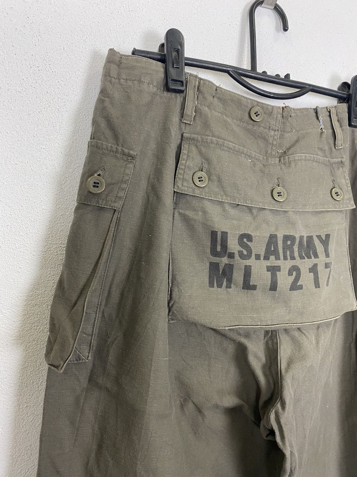 Vintage VINTAGE US ARMY MLT217 CARGO PANT Size US 34 / EU 50 - 12 Thumbnail