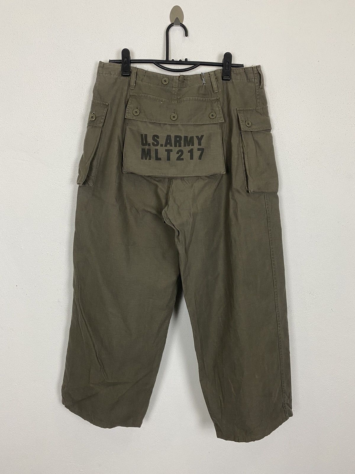 Vintage VINTAGE US ARMY MLT217 CARGO PANT Size US 34 / EU 50 - 2 Thumbnail
