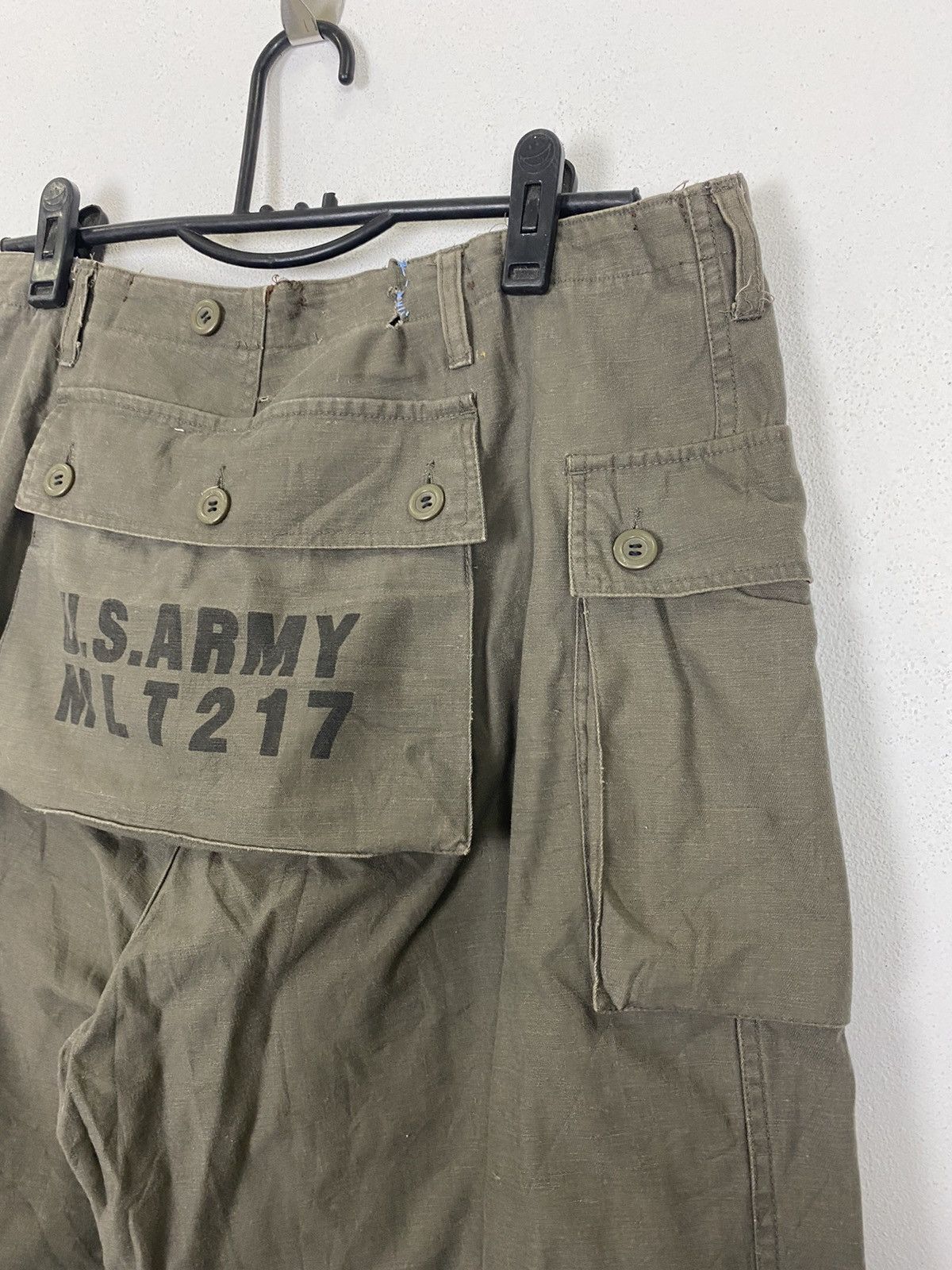 Vintage VINTAGE US ARMY MLT217 CARGO PANT Size US 34 / EU 50 - 11 Thumbnail