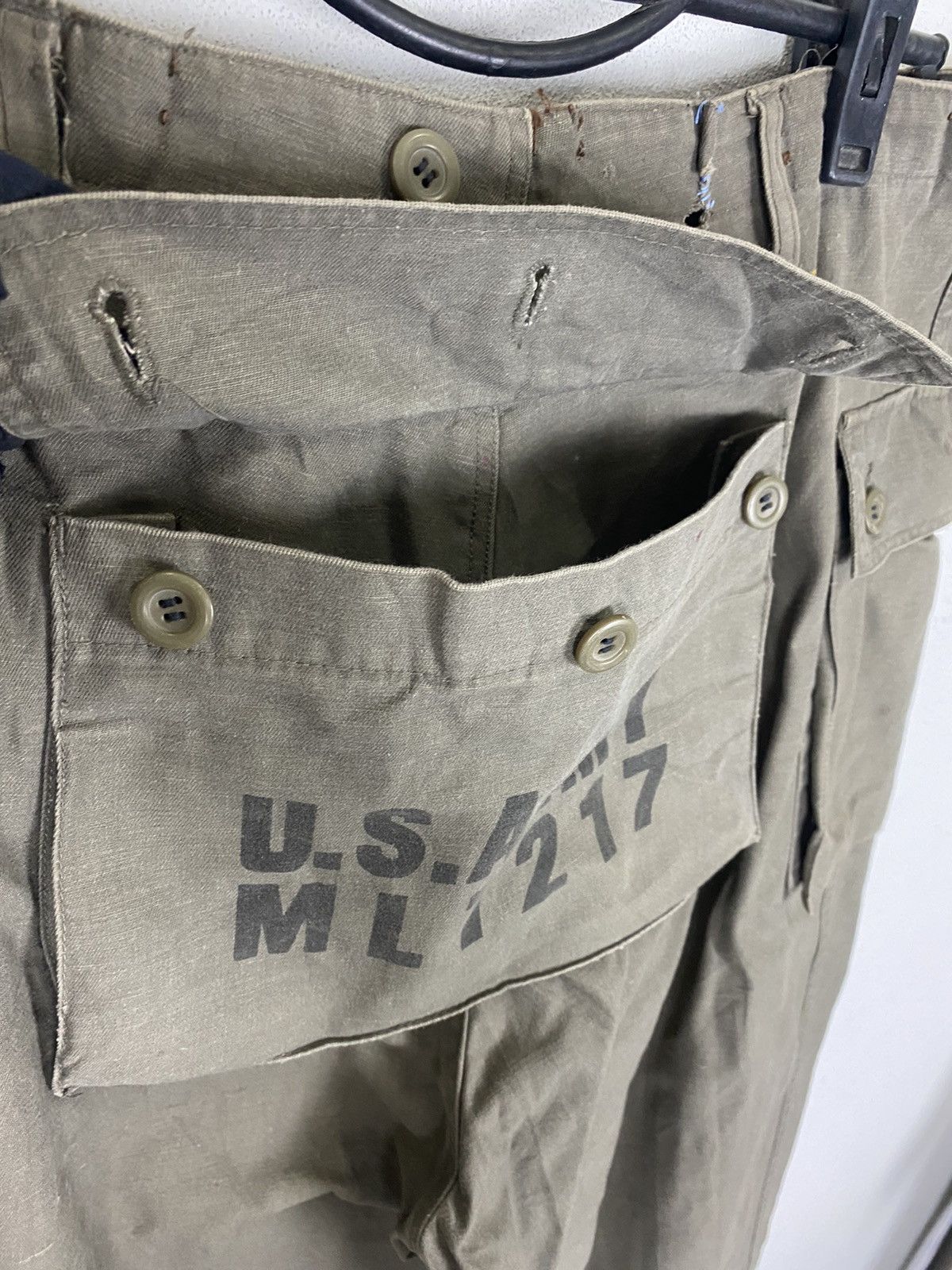 Vintage VINTAGE US ARMY MLT217 CARGO PANT Size US 34 / EU 50 - 15 Thumbnail