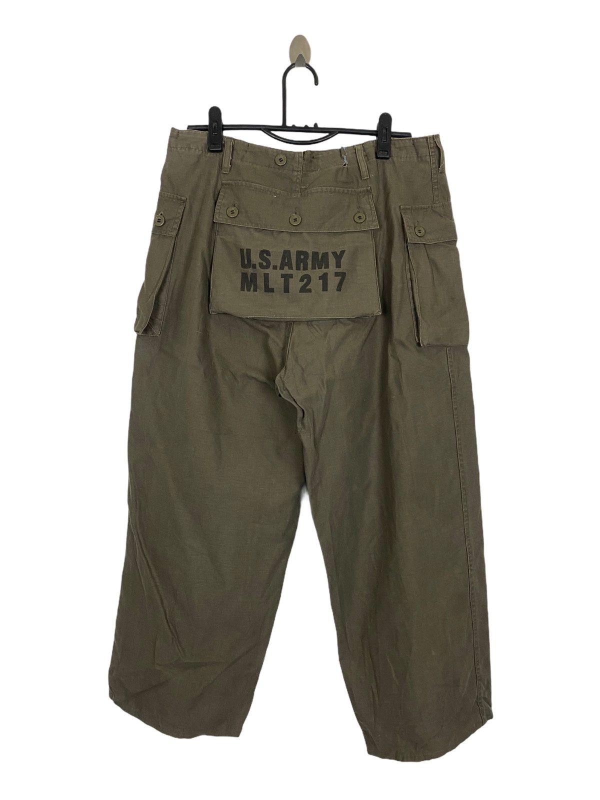 Vintage VINTAGE US ARMY MLT217 CARGO PANT Size US 34 / EU 50 - 1 Thumbnail