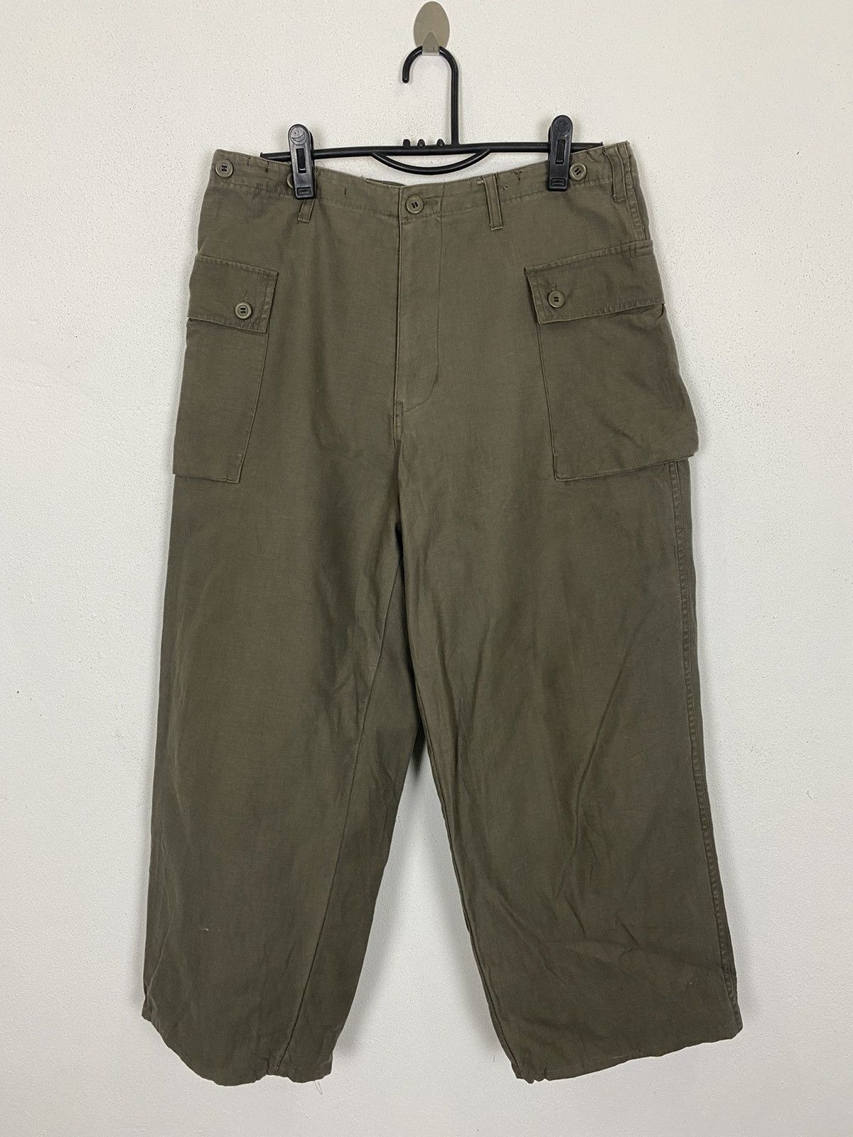 Vintage VINTAGE US ARMY MLT217 CARGO PANT Size US 34 / EU 50 - 3 Thumbnail