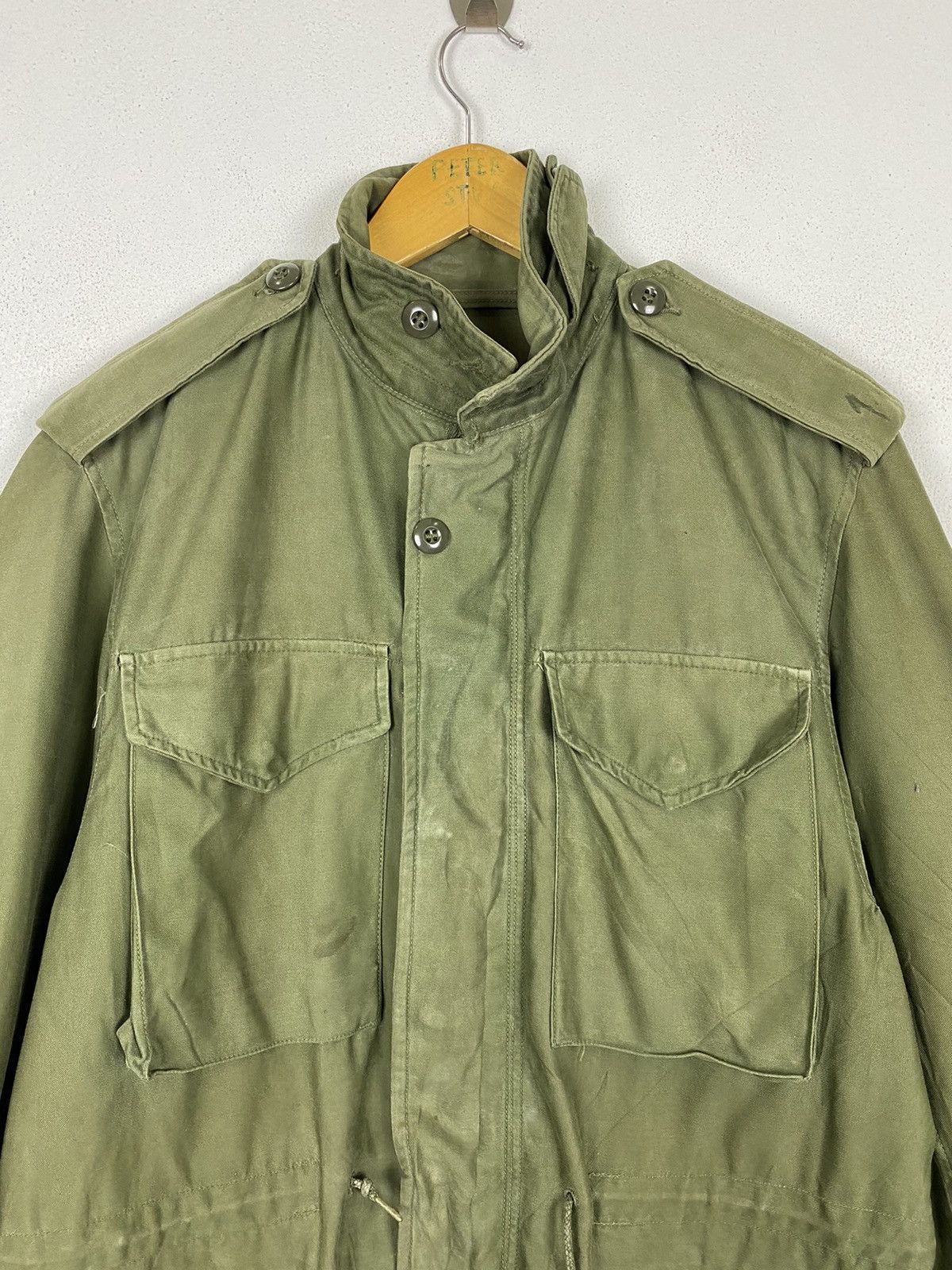 Japanese Brand MILITARY PARKA MEN’S COAT SATEEN LINING Size US M / EU 48-50 / 2 - 5 Thumbnail