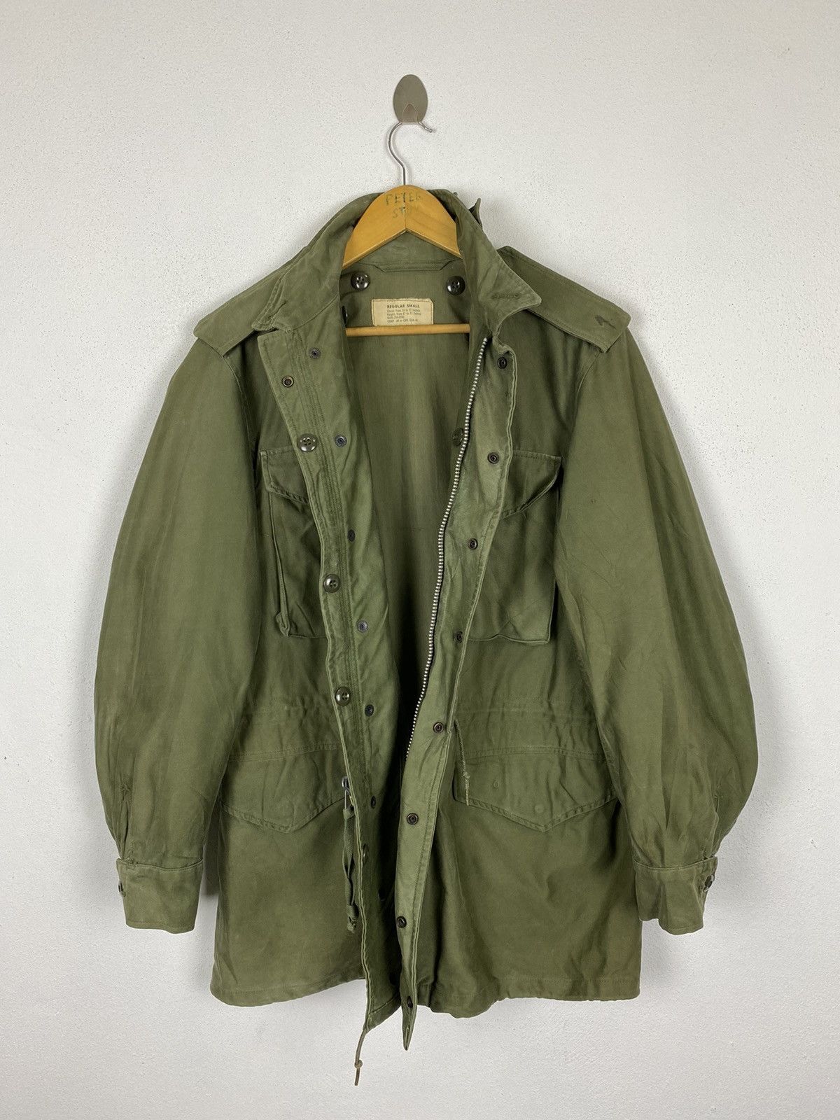 Japanese Brand MILITARY PARKA MEN’S COAT SATEEN LINING Size US M / EU 48-50 / 2 - 3 Thumbnail