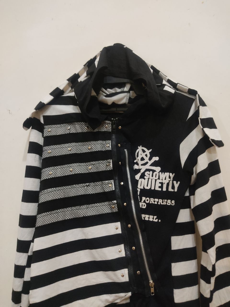 Band Tees × Japanese Brand × Seditionaries ACDC Anarchy Emo Hoodie Size US M / EU 48-50 / 2 - 2 Thumbnail