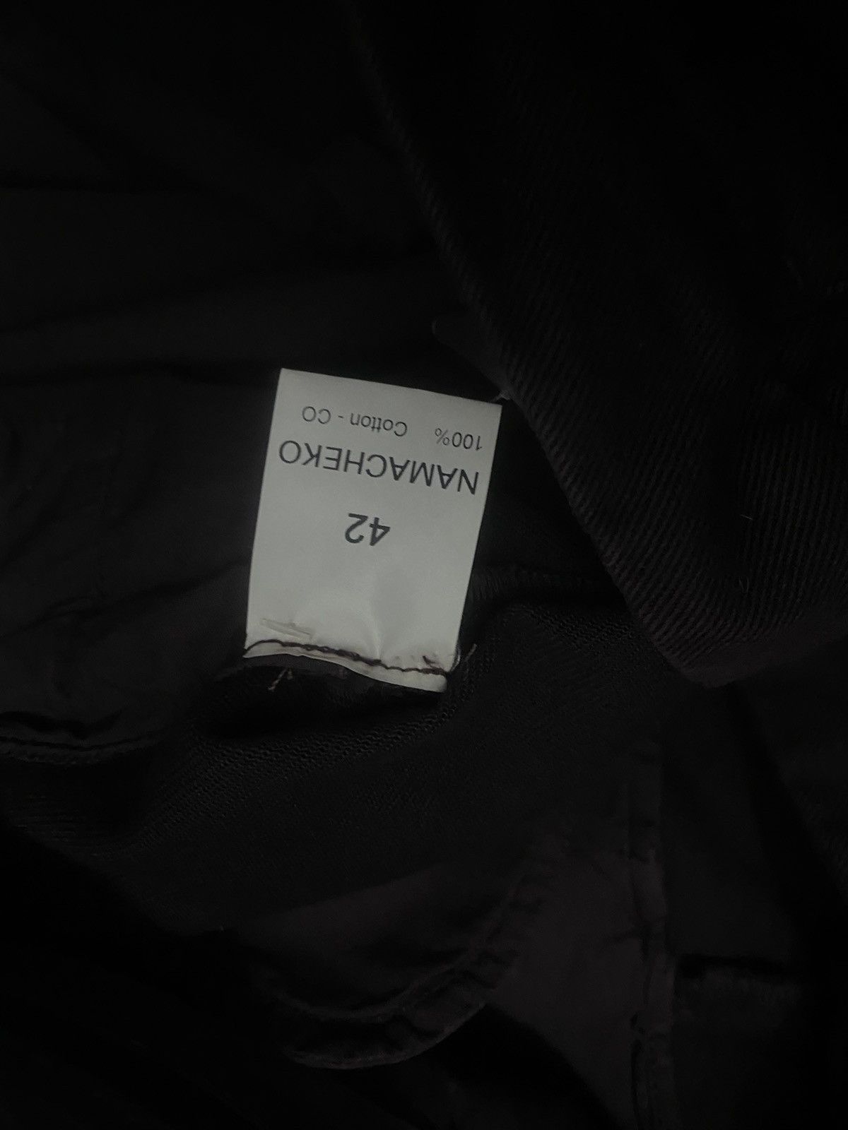 Namacheko SS21 overdyed Contrast stitch trousers Size US 32 / EU 48 - 6 Thumbnail