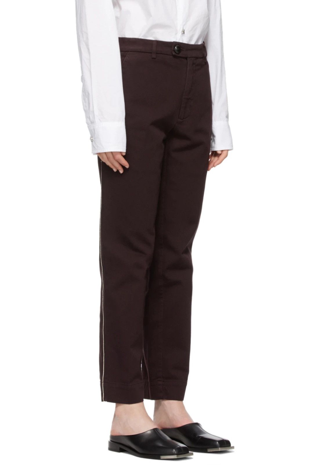 Namacheko SS21 overdyed Contrast stitch trousers Size US 32 / EU 48 - 3 Thumbnail