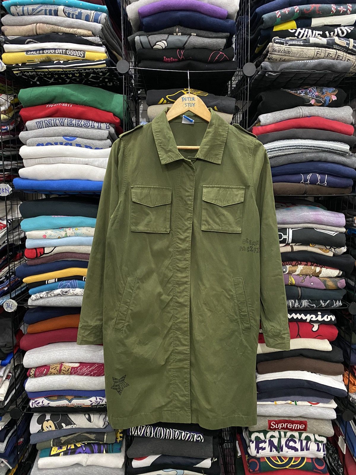 Military Ocean pacific military jacket | Grailed