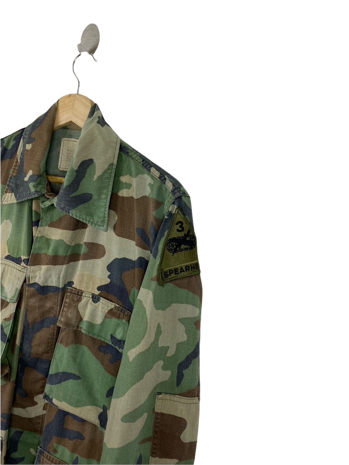 Vintage VINTAGE US MILITARY CAMO JACKET Size US M / EU 48-50 / 2 - 2 Thumbnail