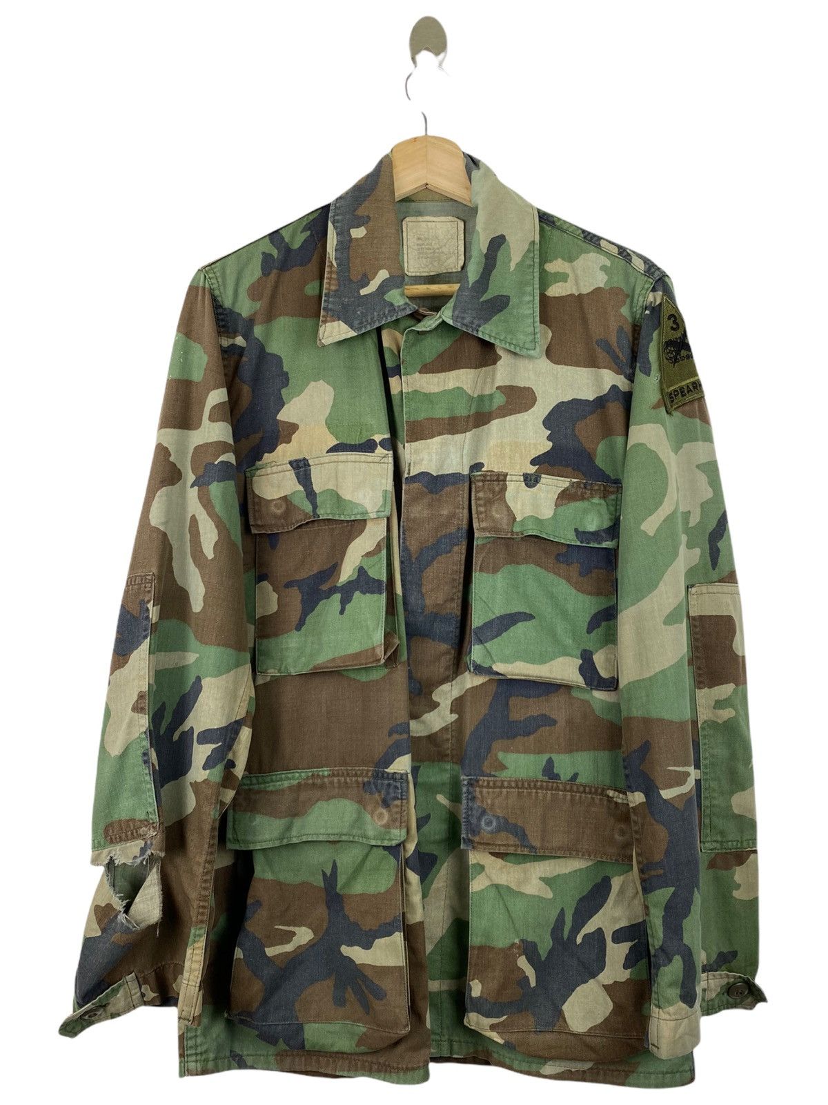 Vintage VINTAGE US MILITARY CAMO JACKET Size US M / EU 48-50 / 2 - 1 Thumbnail