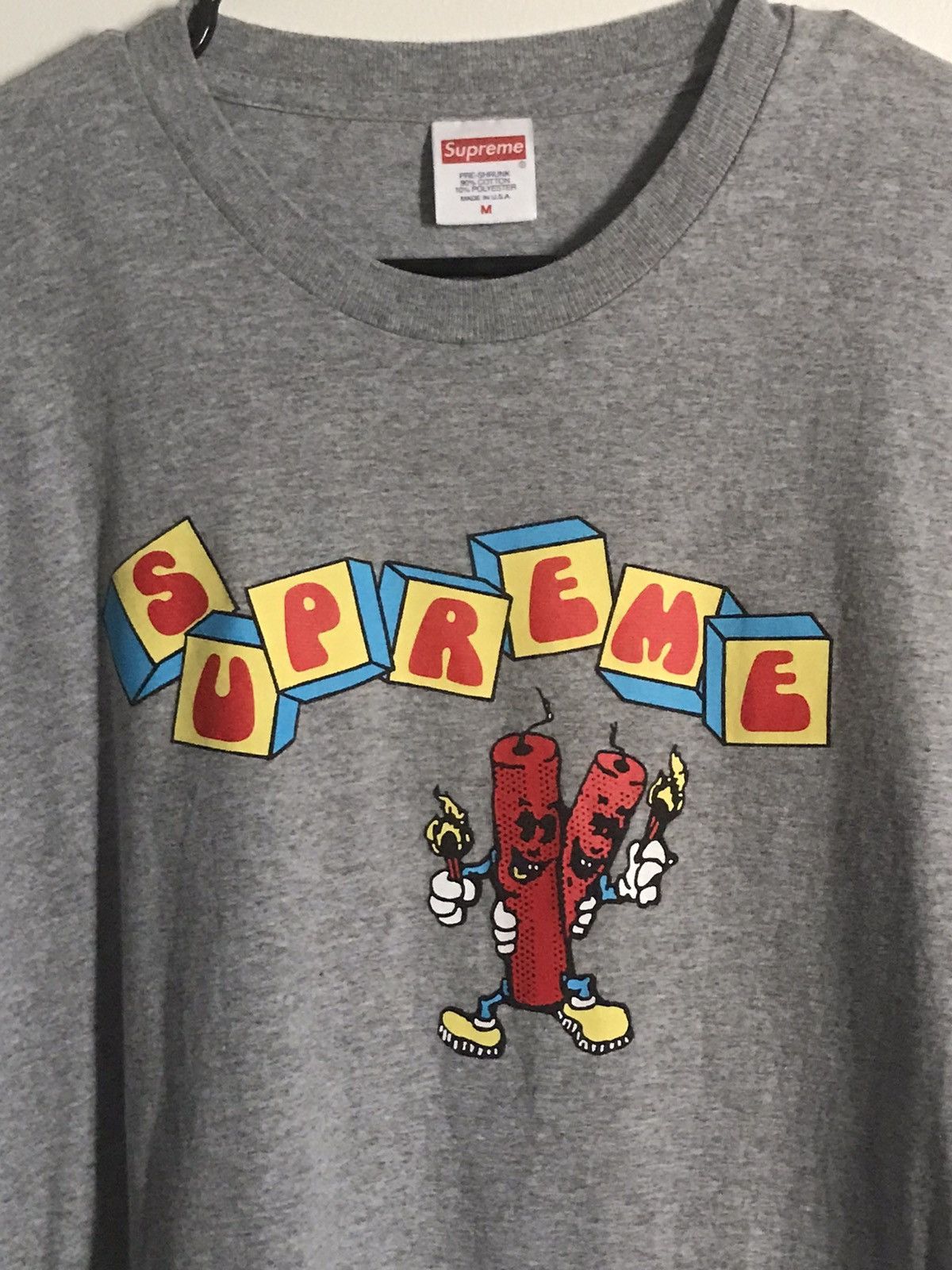 Supreme Supreme Dynamite Tee Size US M / EU 48-50 / 2 - 2 Thumbnail