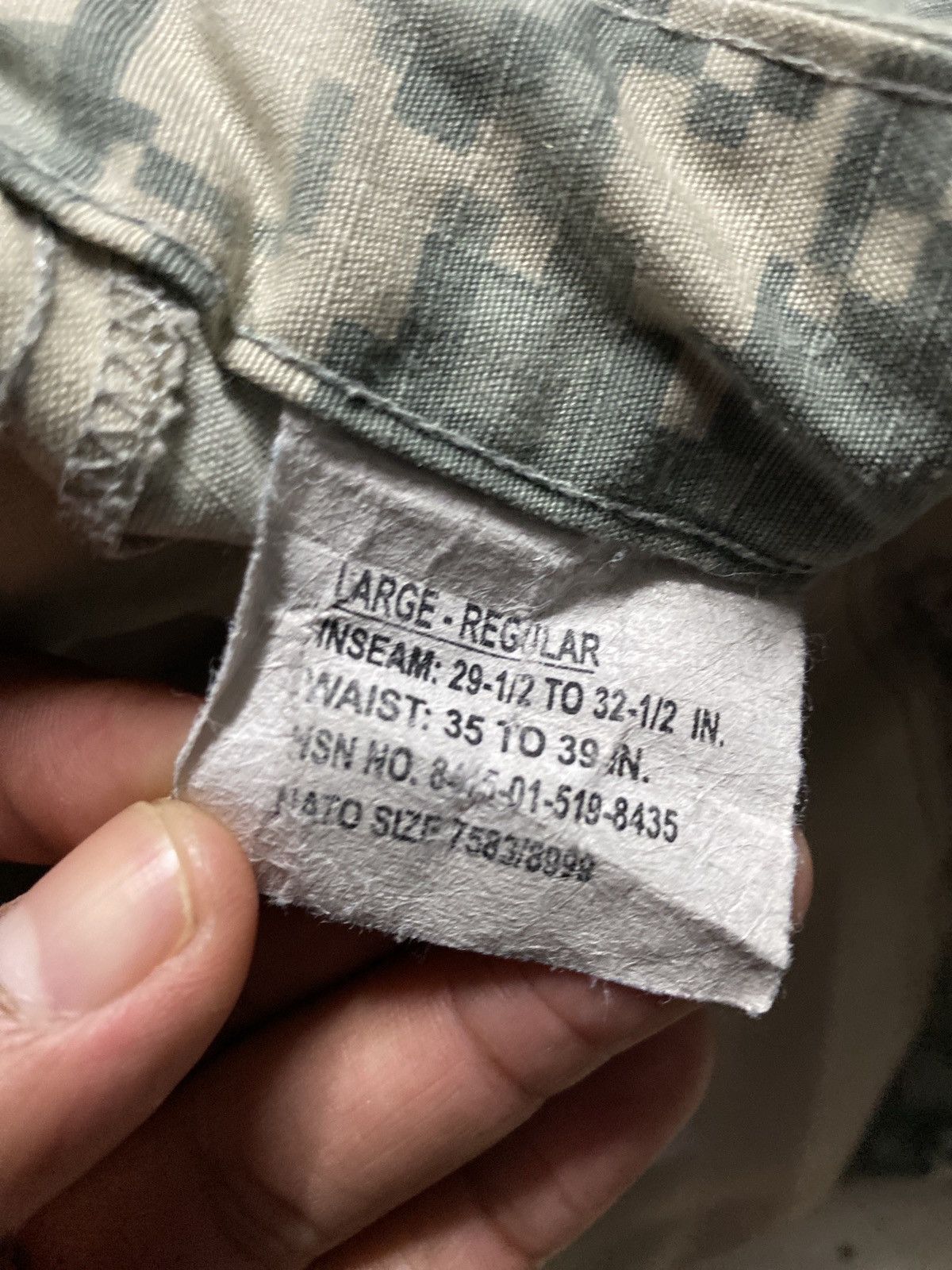 Vintage VINTAGE US MILITARY TROUSER ARMY COMBAT PANT Size US 36 / EU 52 - 16 Thumbnail