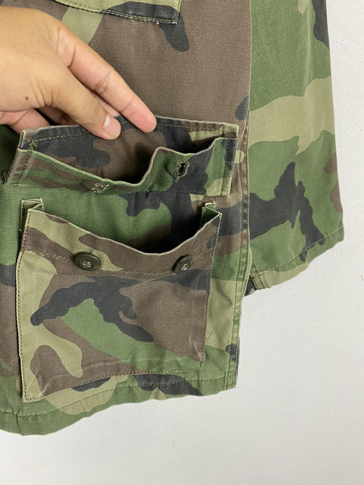 Vintage Vintage U.S. Army Military Camo Jacket Size US S / EU 44-46 / 1 - 6 Thumbnail