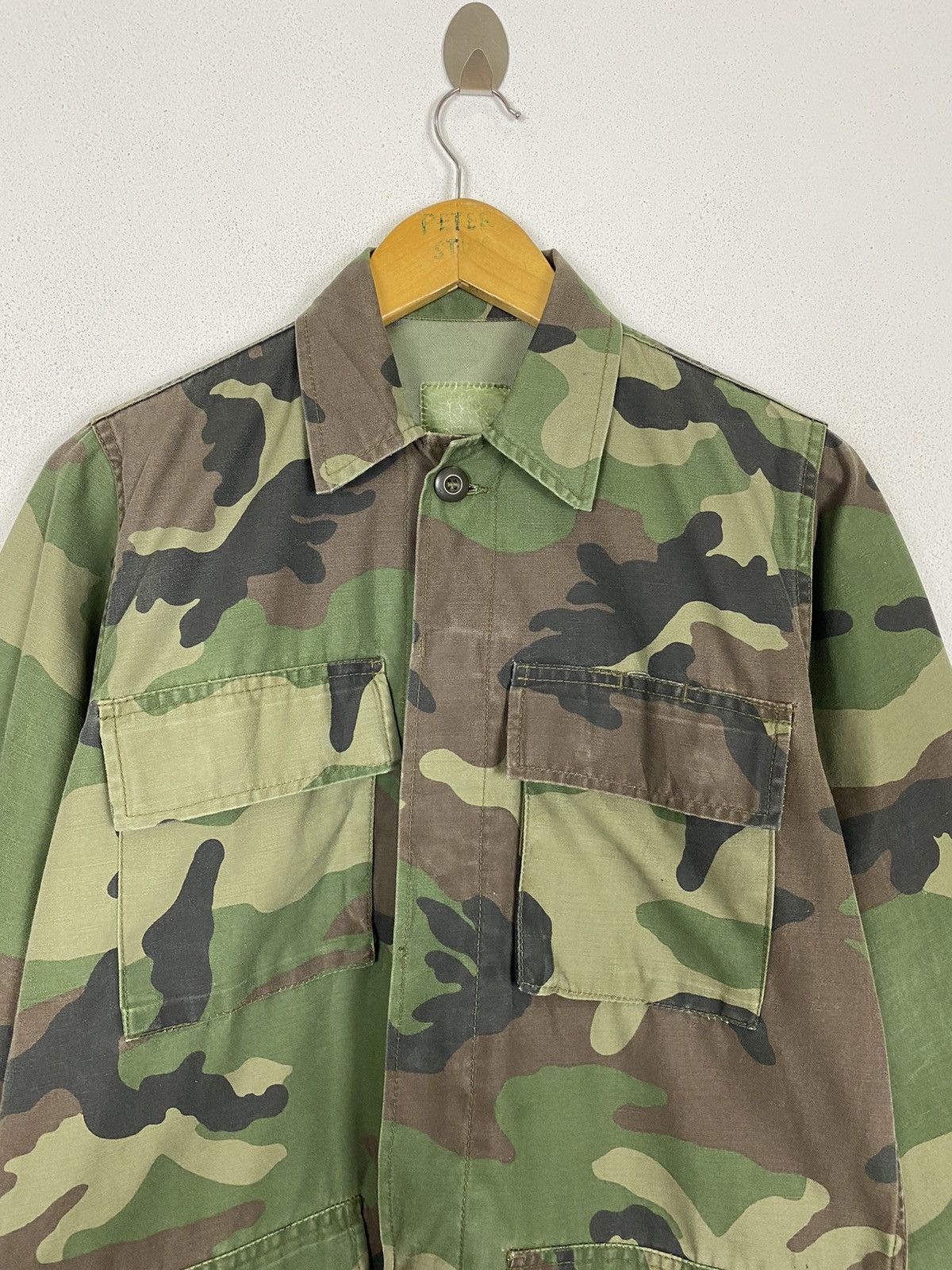 Vintage Vintage U.S. Army Military Camo Jacket Size US S / EU 44-46 / 1 - 3 Thumbnail