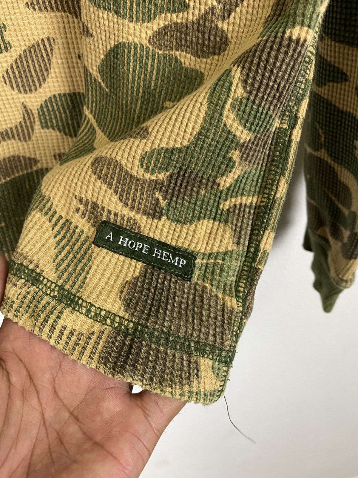 Hope A HOPE HEMP CAMO T-SHIRT Size US L / EU 52-54 / 3 - 6 Thumbnail