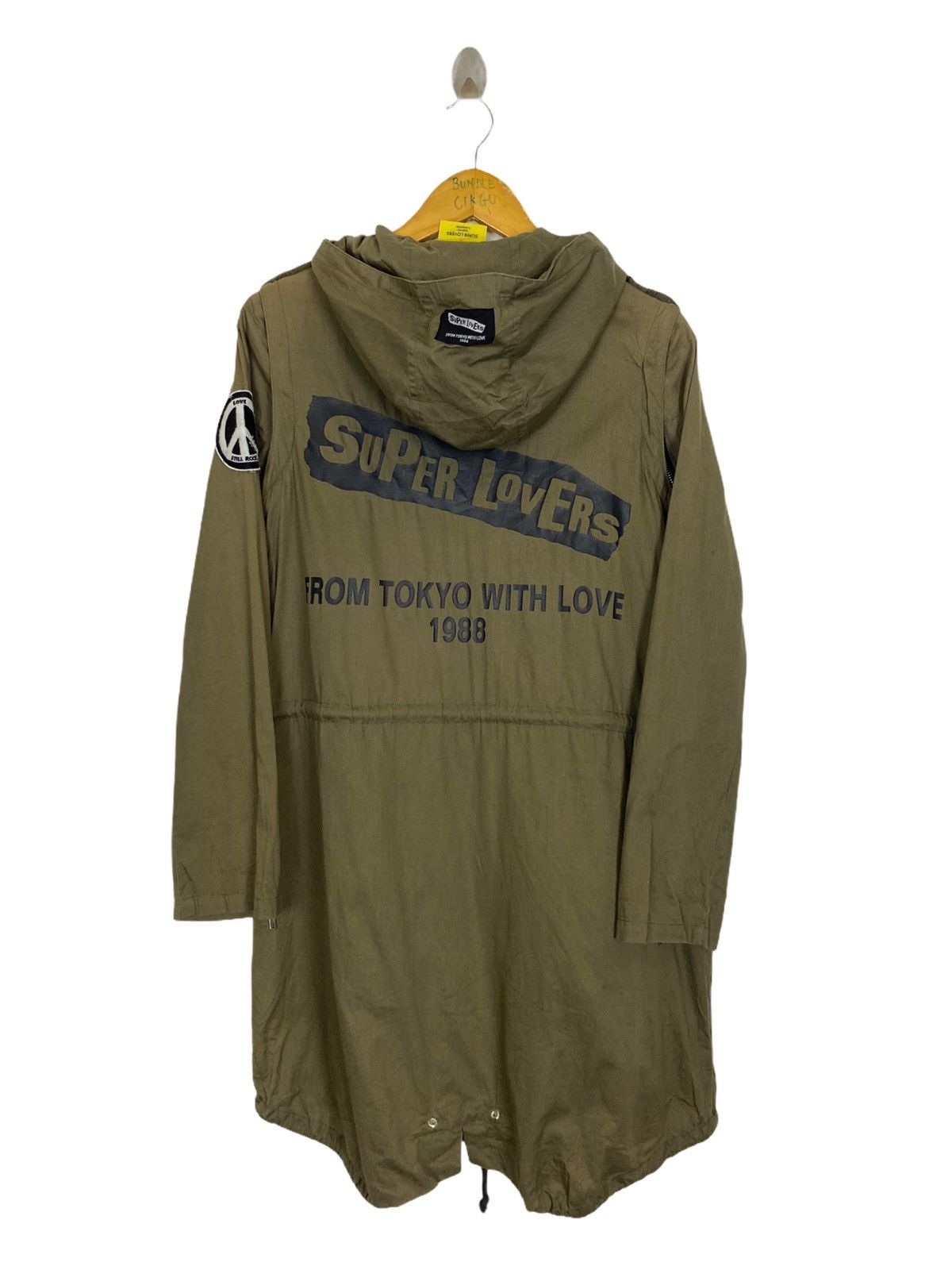 Japanese Brand SUPER LOVER FROM TOKYO LOVE 1988 HODDIES JACKET-GK120 Size US S / EU 44-46 / 1 - 1 Thumbnail