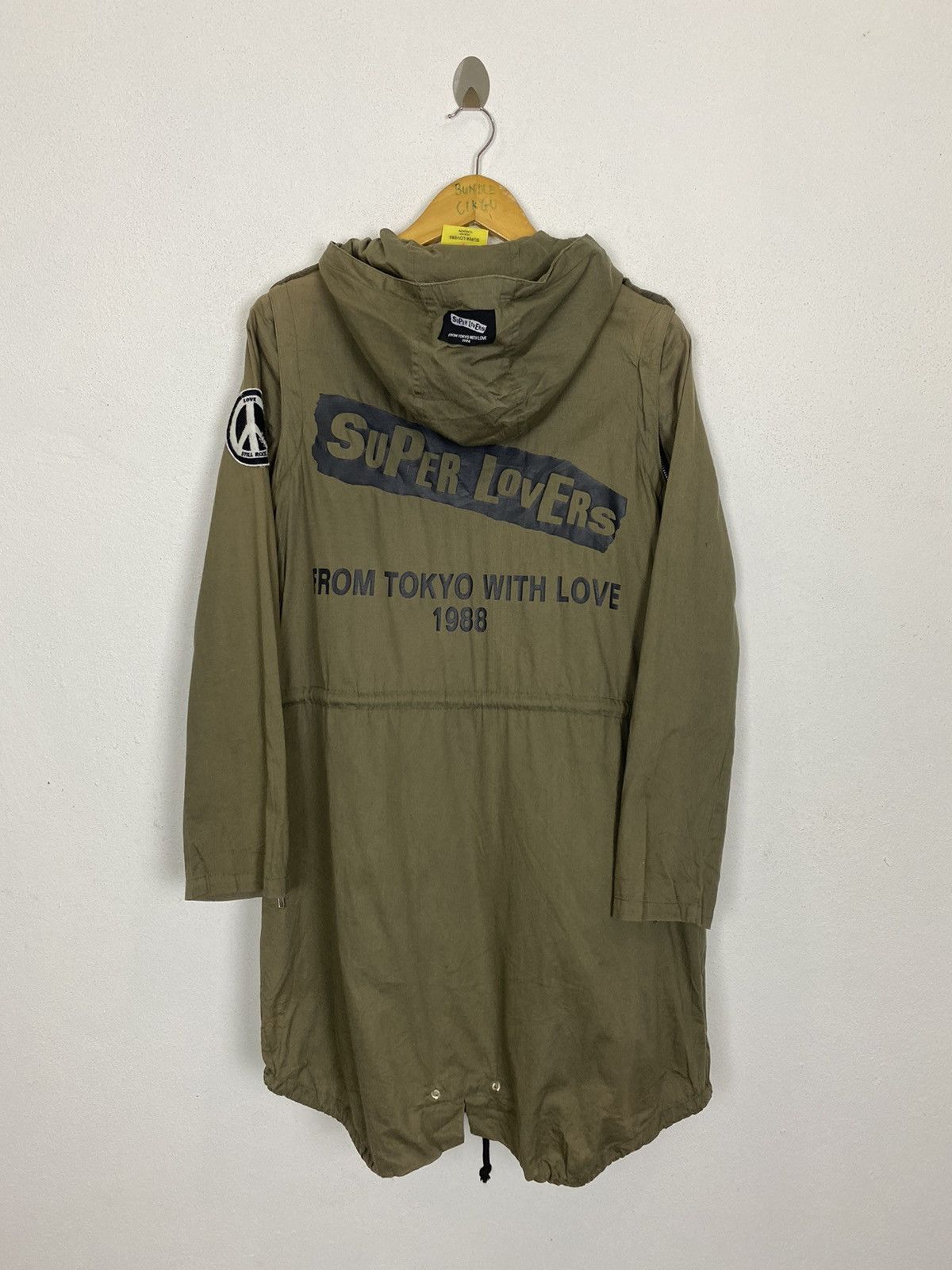 Japanese Brand SUPER LOVER FROM TOKYO LOVE 1988 HODDIES JACKET-GK120 Size US S / EU 44-46 / 1 - 12 Thumbnail