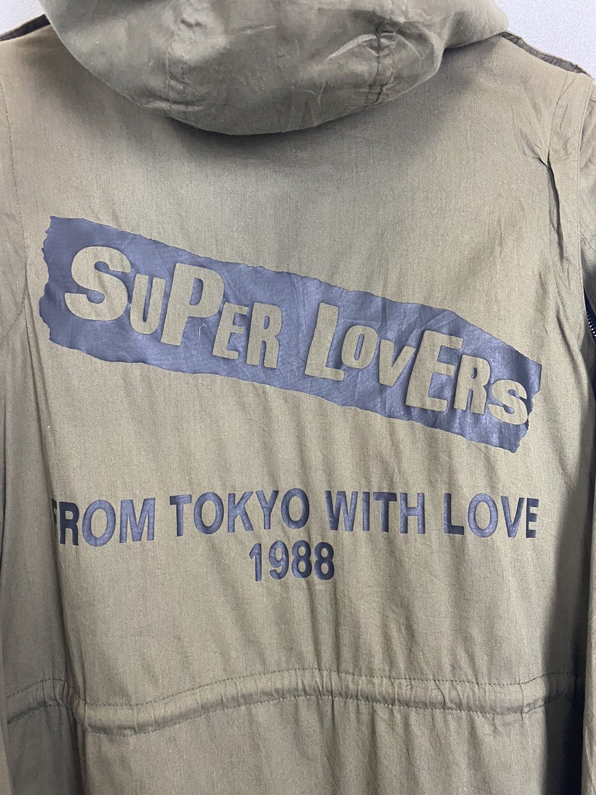 Japanese Brand SUPER LOVER FROM TOKYO LOVE 1988 HODDIES JACKET-GK120 Size US S / EU 44-46 / 1 - 15 Thumbnail