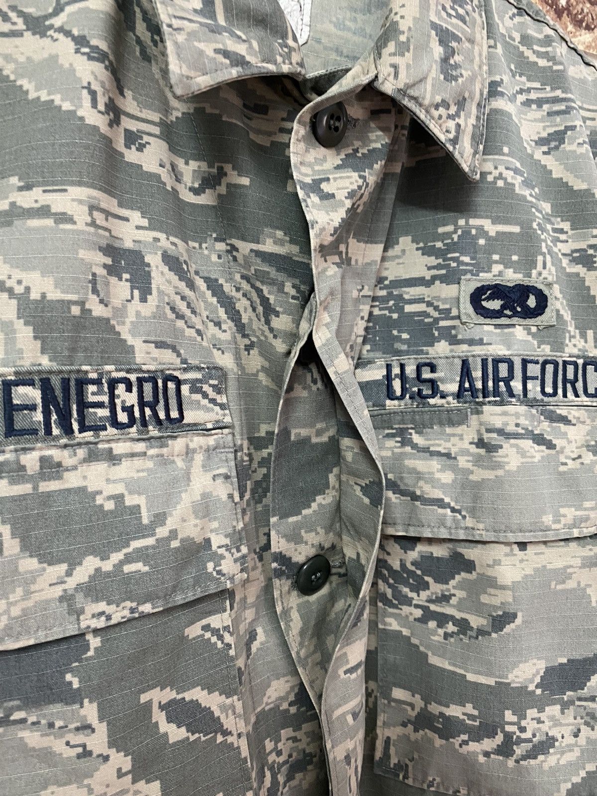 Vintage GK142 VINTAGE US AIR FORCE GARMENT MILITARY Size US M / EU 48-50 / 2 - 12 Thumbnail