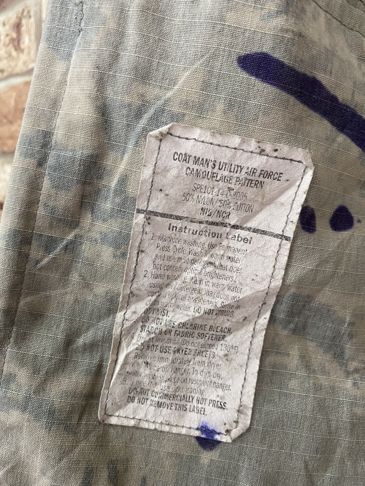 Vintage GK142 VINTAGE US AIR FORCE GARMENT MILITARY Size US M / EU 48-50 / 2 - 15 Thumbnail
