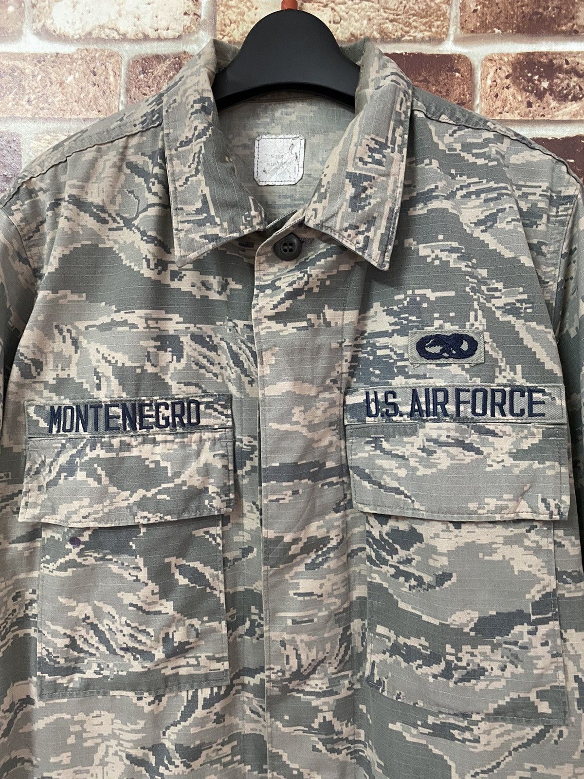 Vintage GK142 VINTAGE US AIR FORCE GARMENT MILITARY Size US M / EU 48-50 / 2 - 3 Thumbnail