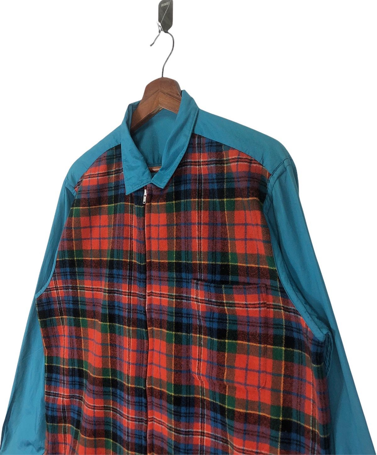 Comme des Garcons × Comme des Garcons Homme Plus × Junya Watanabe AD2001 CDG Comme Des Garcons St Amano Tartan Patchwork Shirt Size US M / EU 48-50 / 2 - 5 Thumbnail