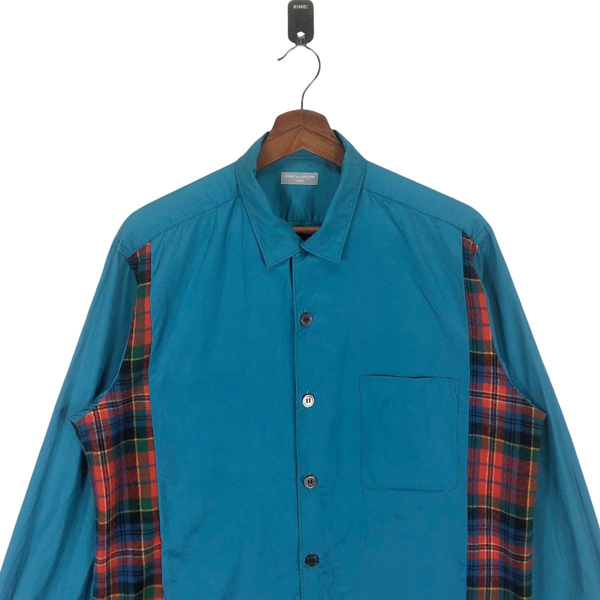 Comme des Garcons × Comme des Garcons Homme Plus × Junya Watanabe AD2001 CDG Comme Des Garcons St Amano Tartan Patchwork Shirt Size US M / EU 48-50 / 2 - 13 Thumbnail