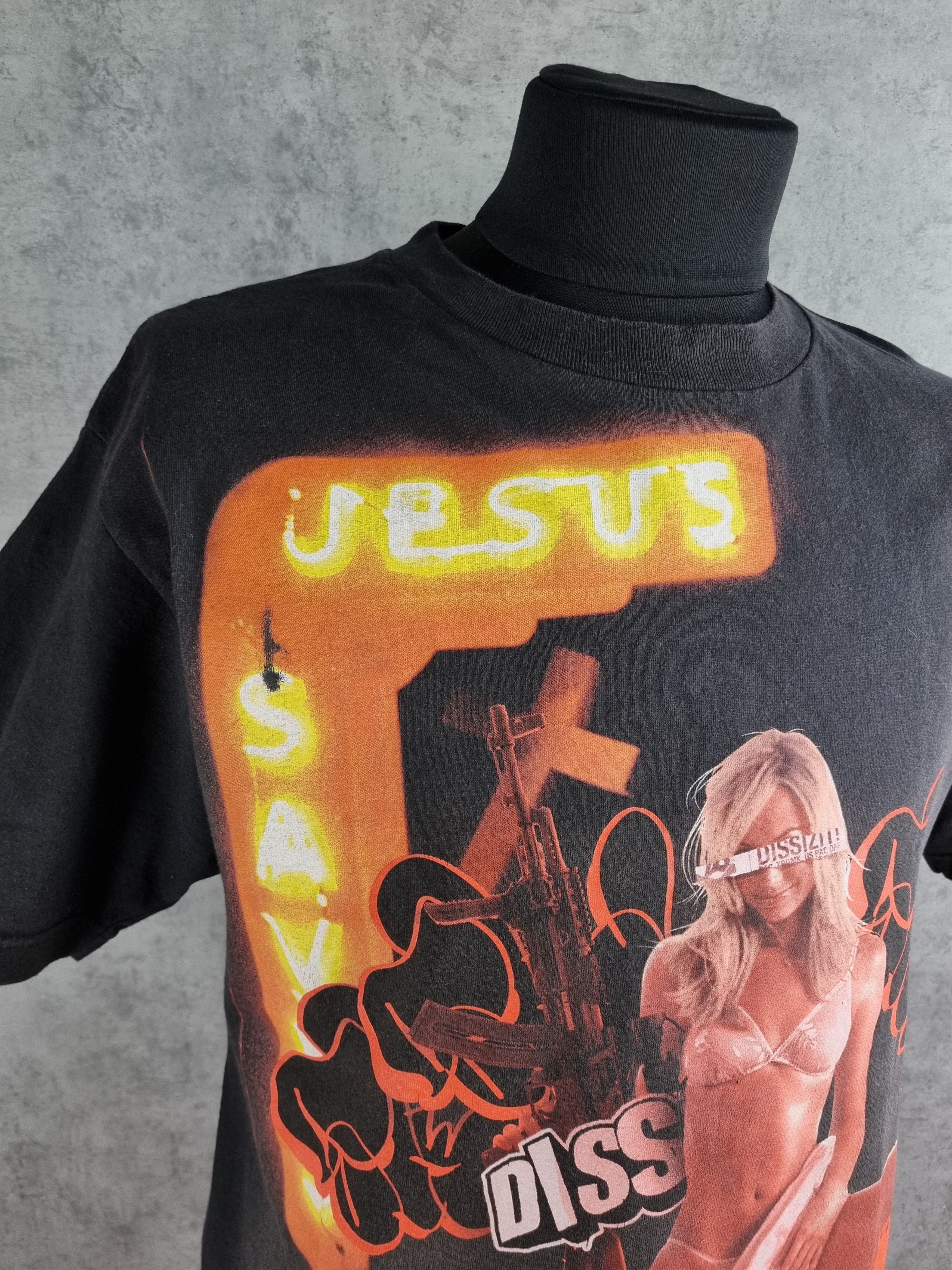 Dissizit Rare Print Dissizit Tee shirt Size US L / EU 52-54 / 3 - 7 Thumbnail