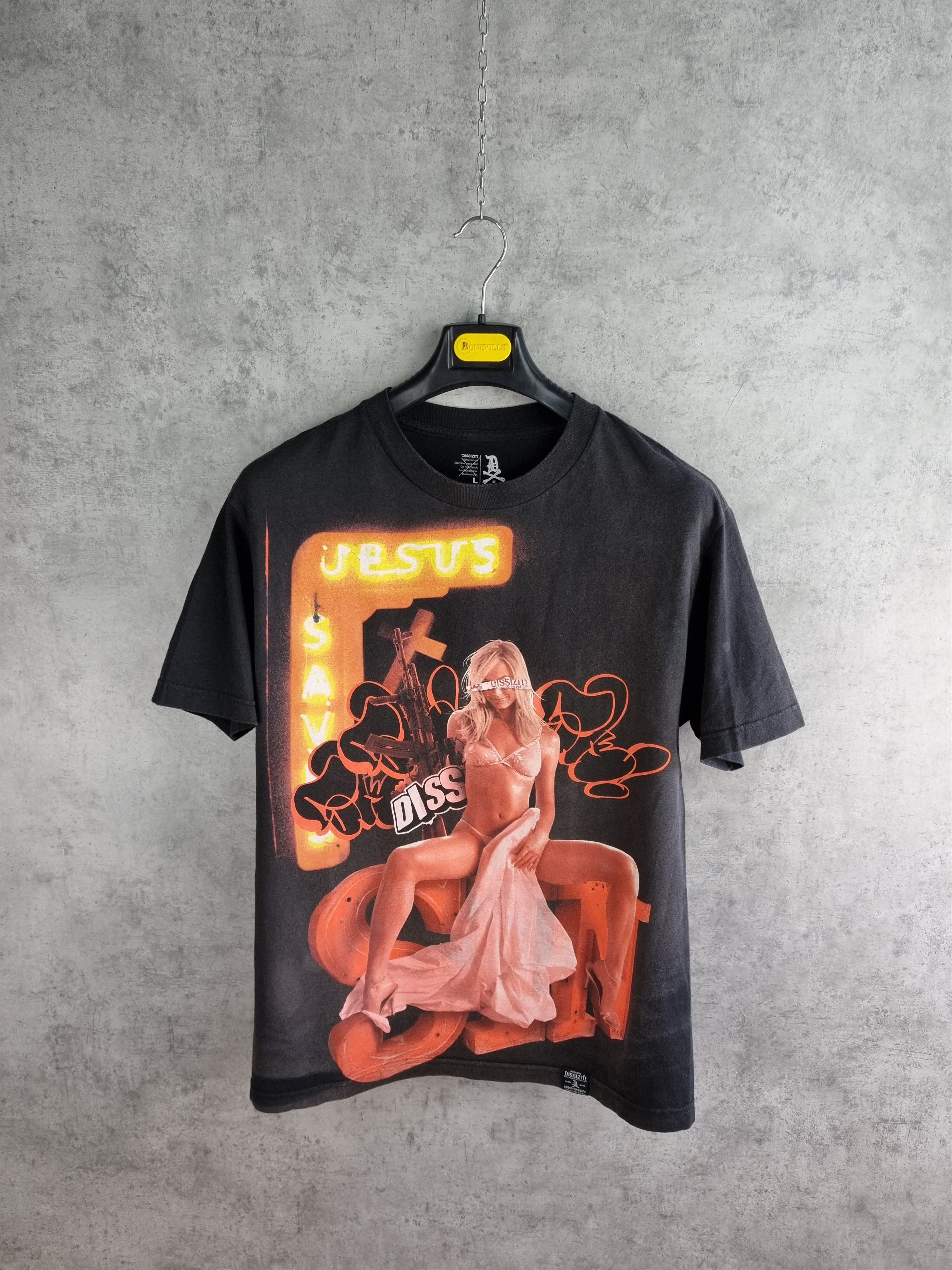 Dissizit Rare Print Dissizit Tee shirt Size US L / EU 52-54 / 3 - 2 Thumbnail
