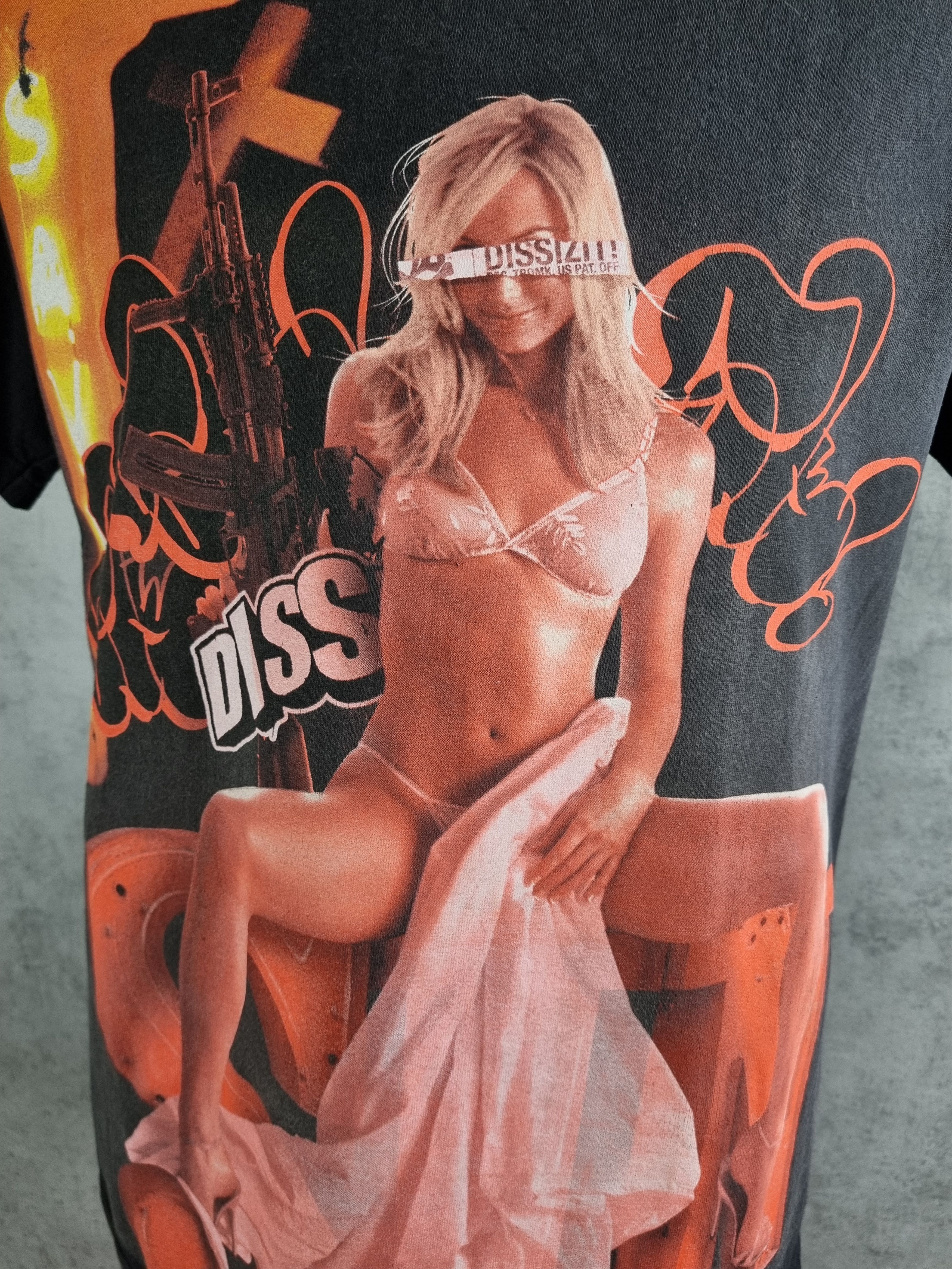 Dissizit Rare Print Dissizit Tee shirt Size US L / EU 52-54 / 3 - 4 Thumbnail