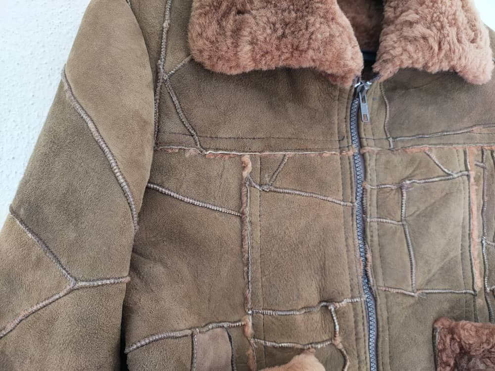 Vintage Leather Jacket Size S / US 4 / IT 40 - 4 Thumbnail