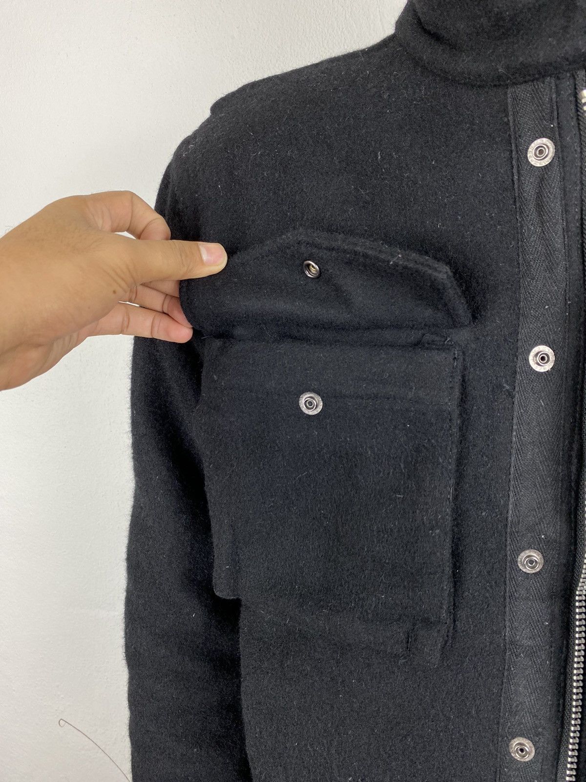 Stussy 🔥STUSSY WOOL MILITARY JACKET/ MULTIPOCKET Size US M / EU 48-50 / 2 - 10 Thumbnail