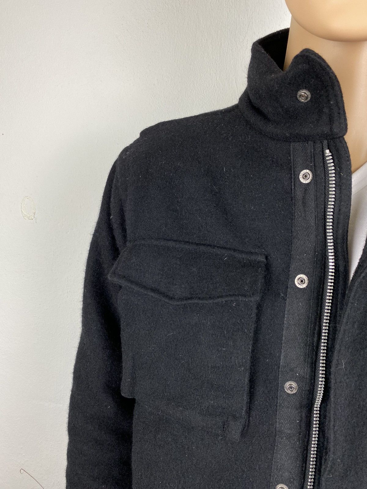 Stussy 🔥STUSSY WOOL MILITARY JACKET/ MULTIPOCKET Size US M / EU 48-50 / 2 - 9 Thumbnail