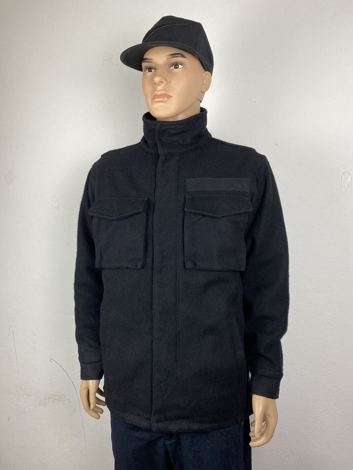Stussy 🔥STUSSY WOOL MILITARY JACKET/ MULTIPOCKET Size US M / EU 48-50 / 2 - 2 Thumbnail