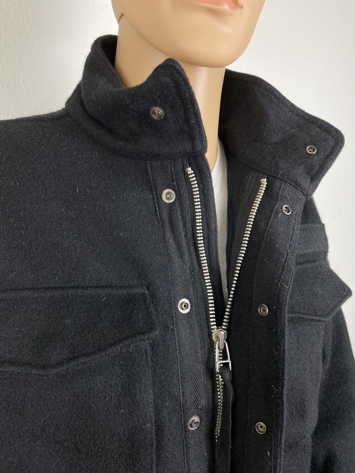 Stussy 🔥STUSSY WOOL MILITARY JACKET/ MULTIPOCKET Size US M / EU 48-50 / 2 - 11 Thumbnail