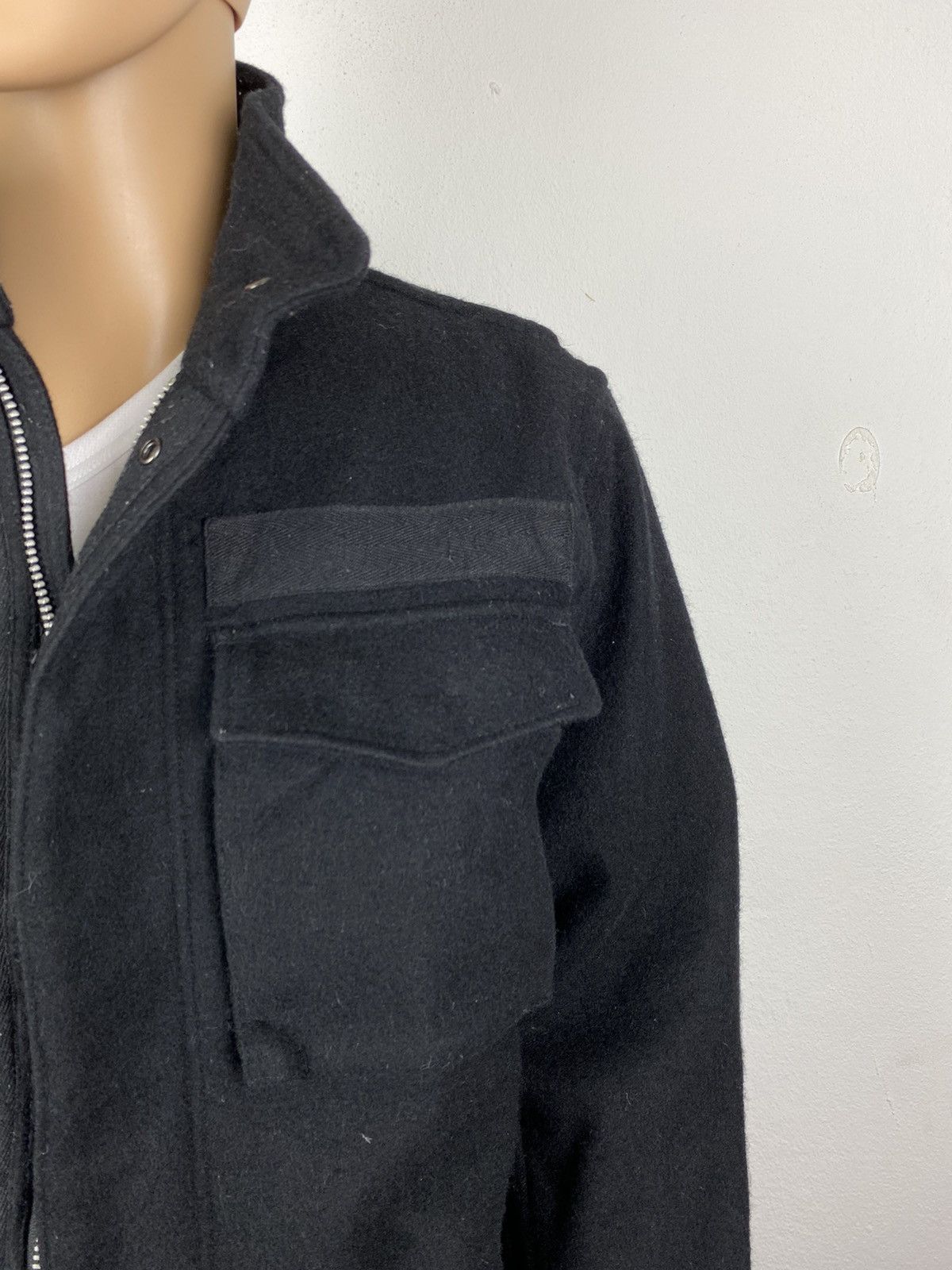 Stussy 🔥STUSSY WOOL MILITARY JACKET/ MULTIPOCKET Size US M / EU 48-50 / 2 - 8 Thumbnail