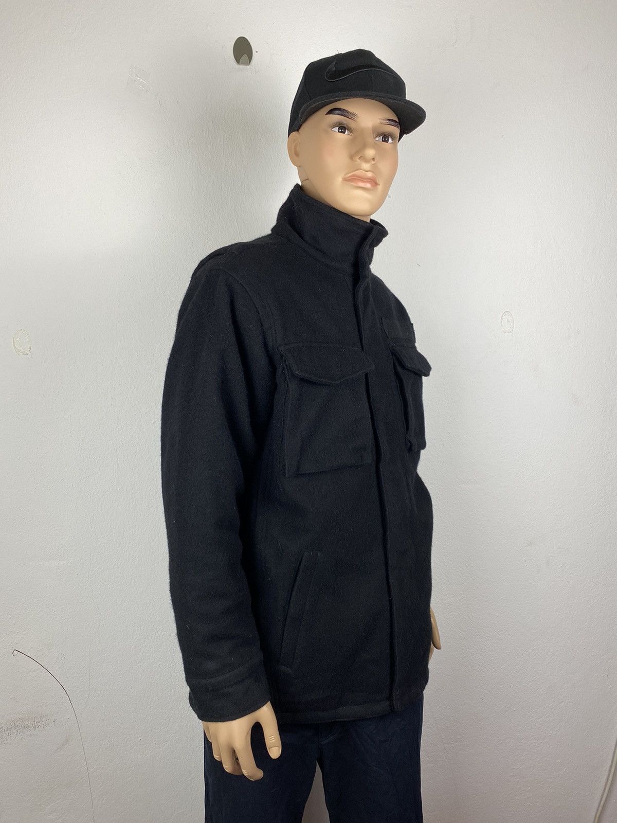 Stussy 🔥STUSSY WOOL MILITARY JACKET/ MULTIPOCKET Size US M / EU 48-50 / 2 - 4 Thumbnail