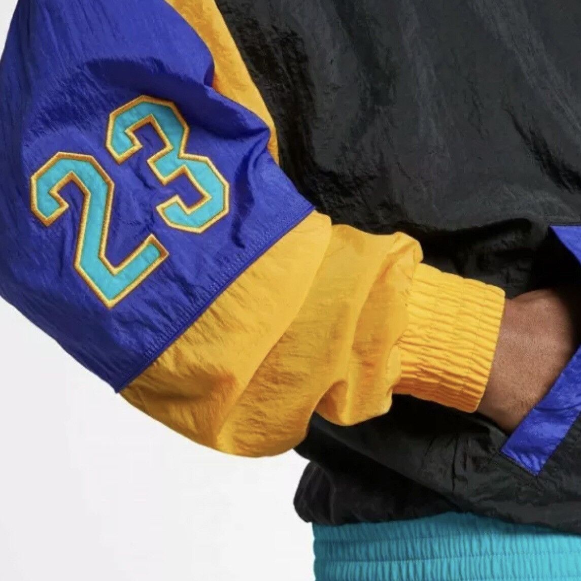 Jordan Brand Nike Air Jordan 9 Legacy Flight Nostalgia Jacket Windbreaker Size US M / EU 48-50 / 2 - 6 Thumbnail