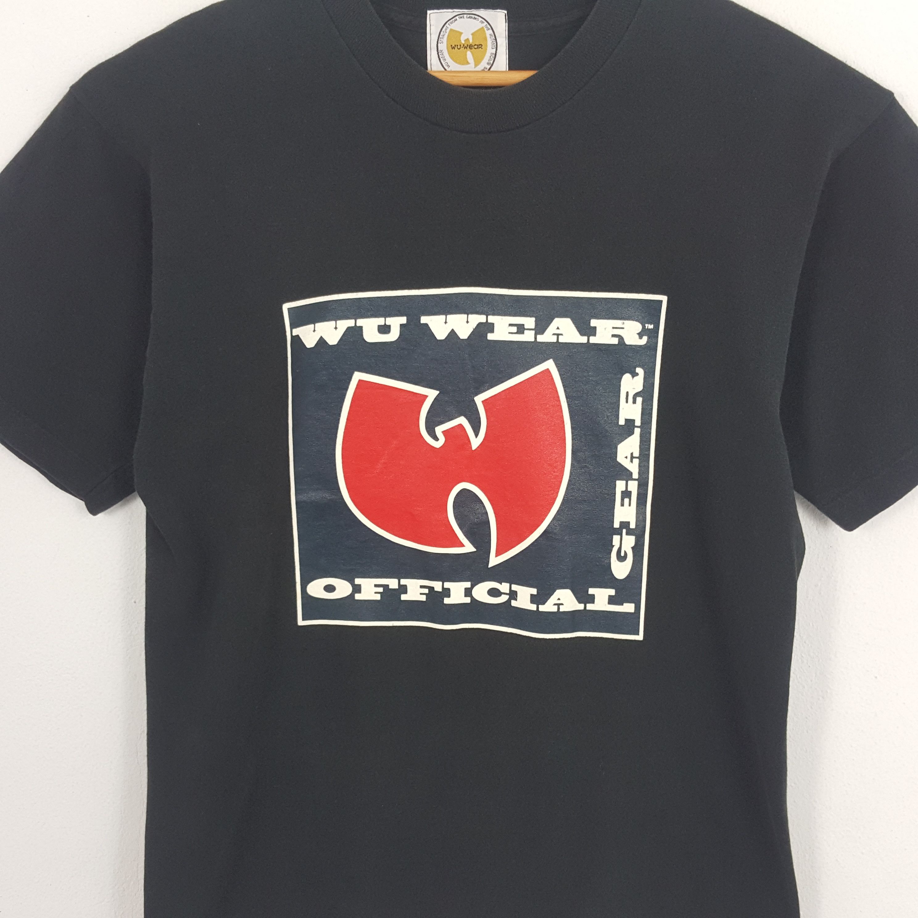 Rap Tees × Wu-Tang Clan Vintage 90's WU-WEAR Wu Tang Clan HipHop Rapper T-Shirt Size US L / EU 52-54 / 3 - 2 Thumbnail