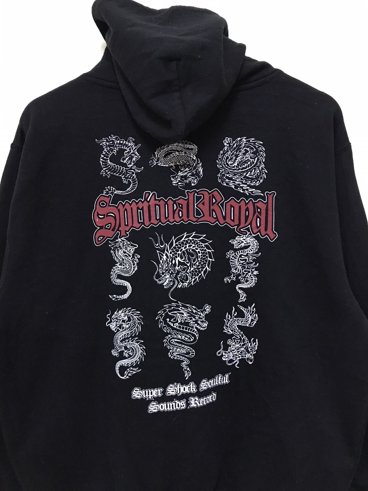 Japanese Brand Sukajan Souvenir Dragon Modern Label Hoodie Sweatshirt Size US L / EU 52-54 / 3 - 6 Thumbnail