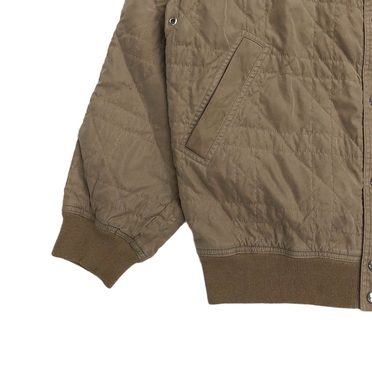 Christian Dior Monsieur Vintage Christian Dior Quilted Bomber Jacket Size US L / EU 52-54 / 3 - 8 Thumbnail